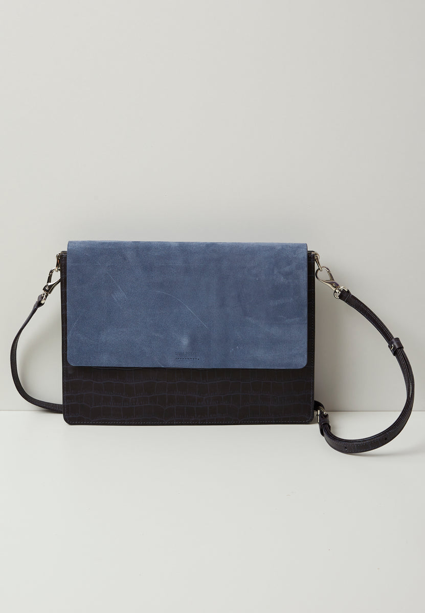 Dark blue crossbody online bag